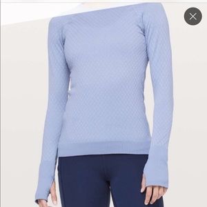 Lululemon restless pullover sz 6 EUC purple